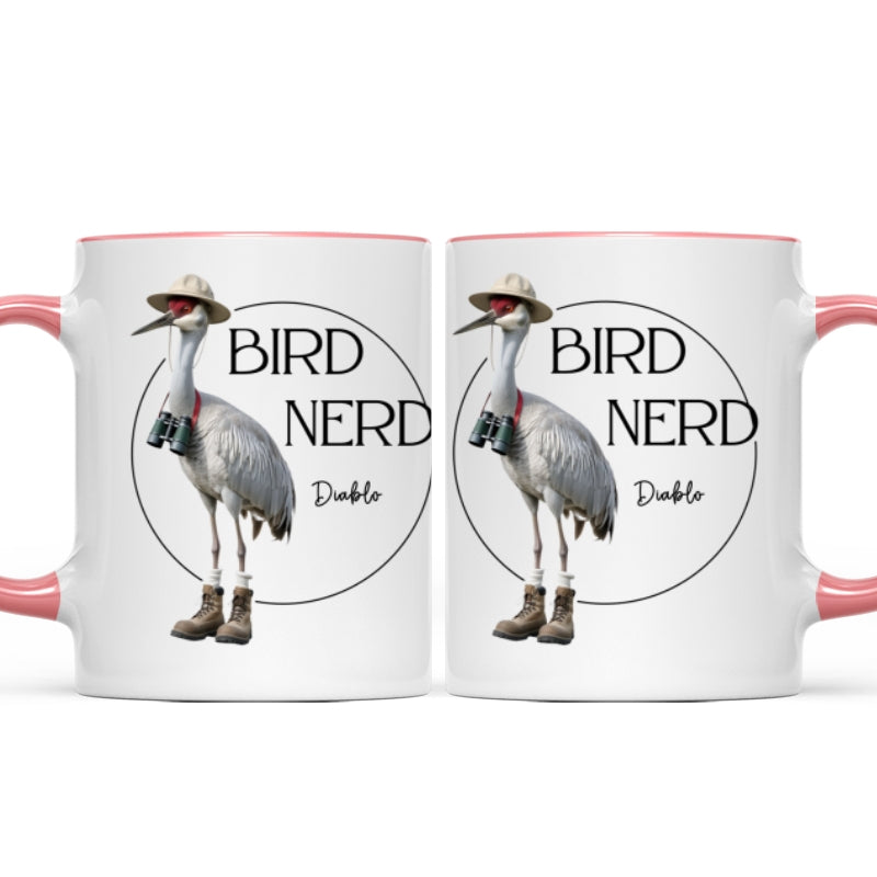 Copy of Bird Nerd Funny Bird Watcher Mug, Twitcher Mug, Gift for Bird Lover Personalized Mug