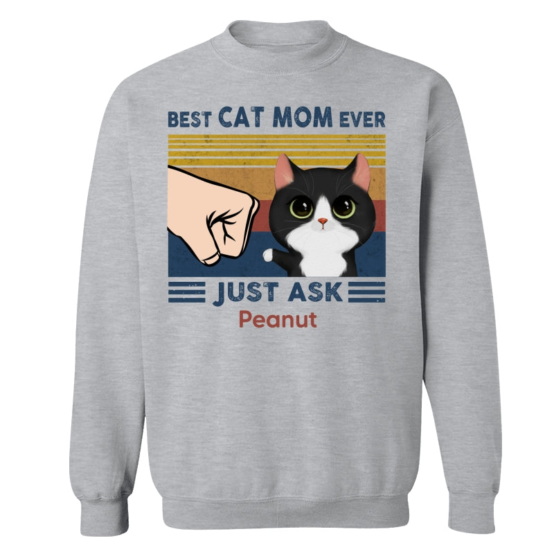 Best Cat Dad Watercolor Cute Cats Personalized Light Color Shirt