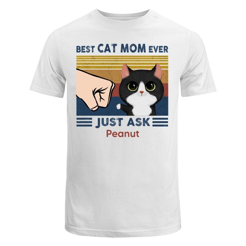 Best Cat Dad Watercolor Cute Cats Personalized Light Color Shirt
