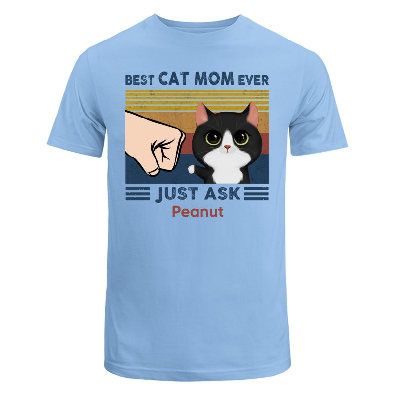 Best Cat Dad Watercolor Cute Cats Personalized Light Color Shirt
