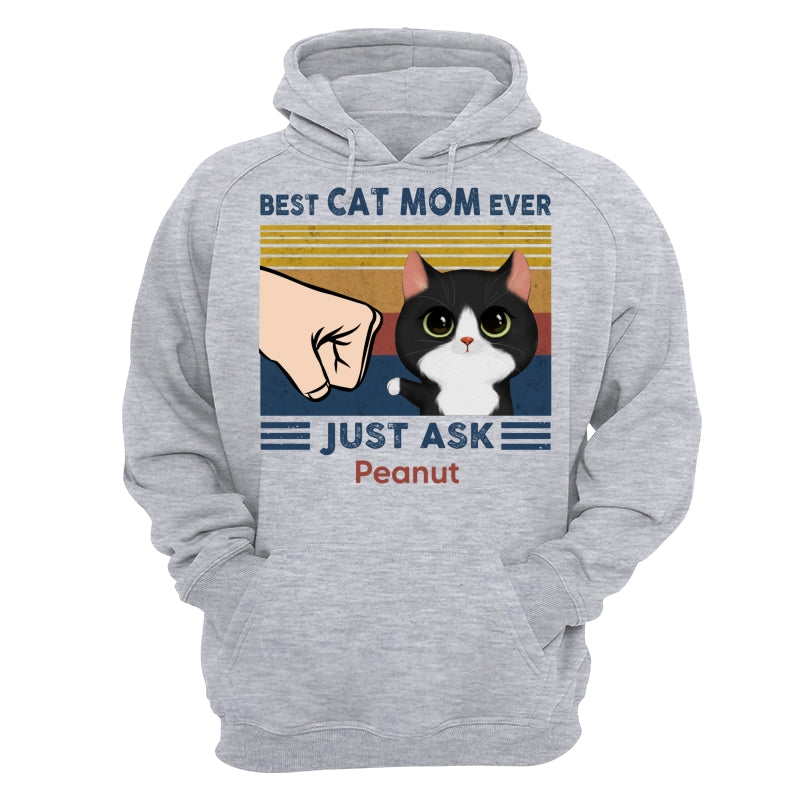 Best Cat Dad Watercolor Cute Cats Personalized Light Color Shirt
