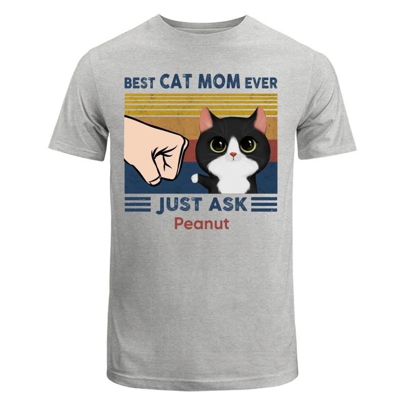 Best Cat Dad Watercolor Cute Cats Personalized Light Color Shirt