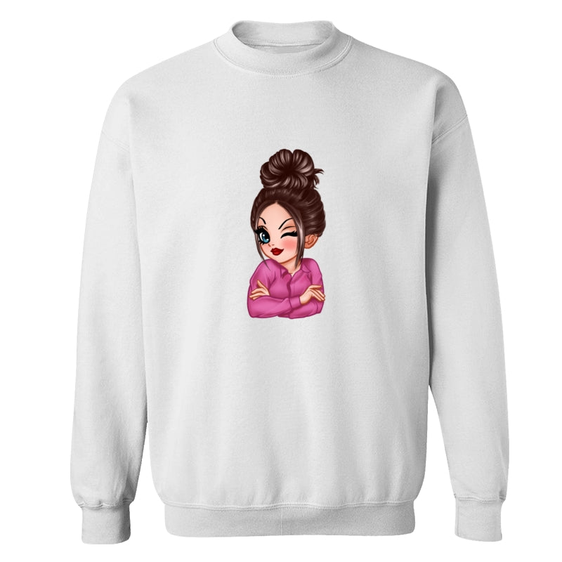 Sassy Crossed Arms Mom Dad Grandpa And Kids Hands Outline Personalized Shirt