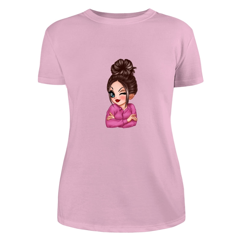 Sassy Crossed Arms Mom Dad Grandpa And Kids Hands Outline Personalized Shirt