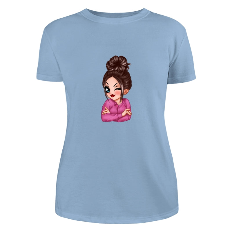 Sassy Crossed Arms Mom Dad Grandpa And Kids Hands Outline Personalized Shirt