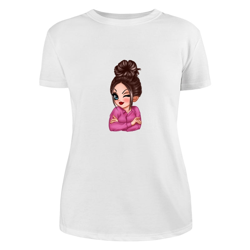 Sassy Crossed Arms Mom Dad Grandpa And Kids Hands Outline Personalized Shirt