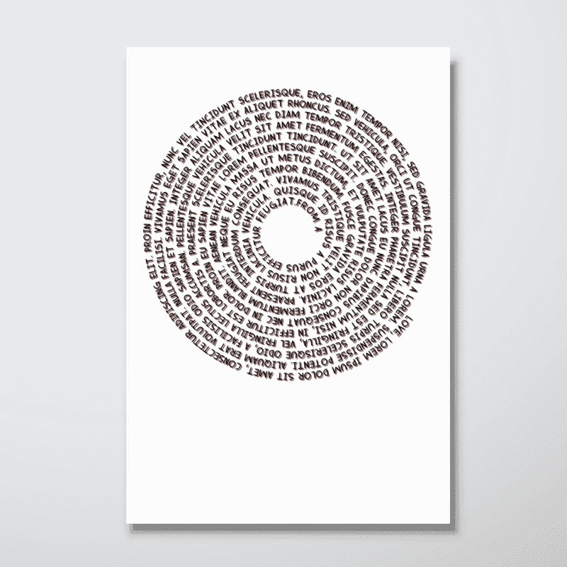 Trang be test Spiral text