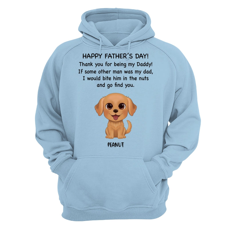 Watercolor Cute Dogs Happy Father‘s Day Gift For Dog Dad Dog Lovers Personalized Shirt