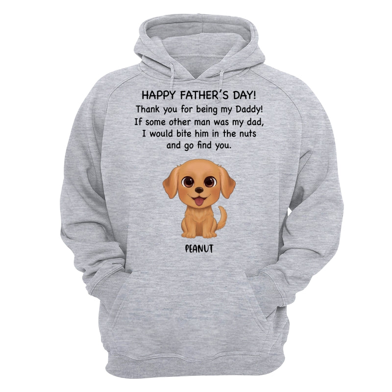 Watercolor Cute Dogs Happy Father‘s Day Gift For Dog Dad Dog Lovers Personalized Shirt