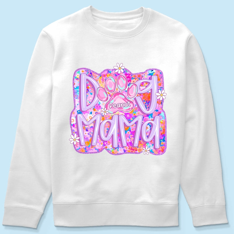 Trang_Test_Dog Mama Preppy Dog Mom Personalized Shirt, Trendy Mother's Day Gift for Dog Moms