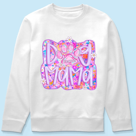 Trang_Test_Dog Mama Preppy Dog Mom Personalized Shirt, Trendy Mother's Day Gift for Dog Moms