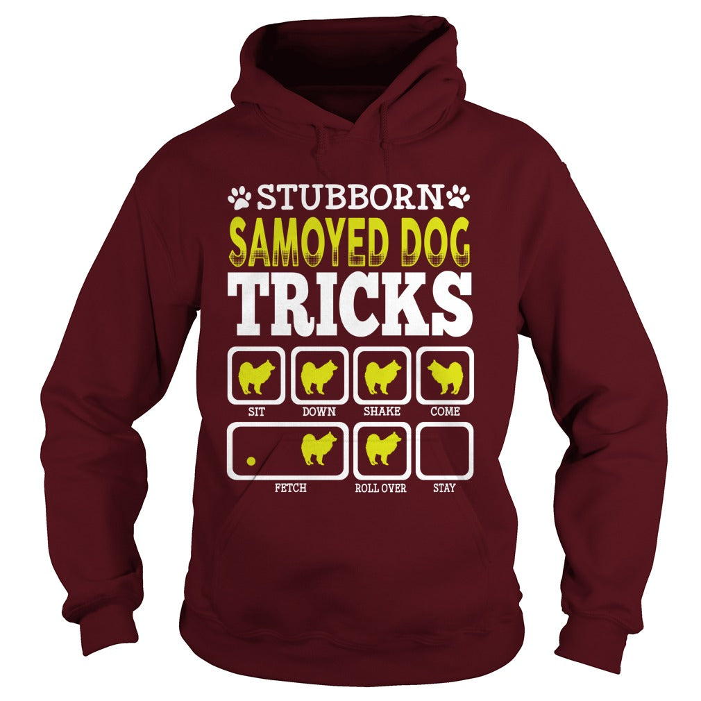 TUBBORN SAMOYED DOG TRICKS