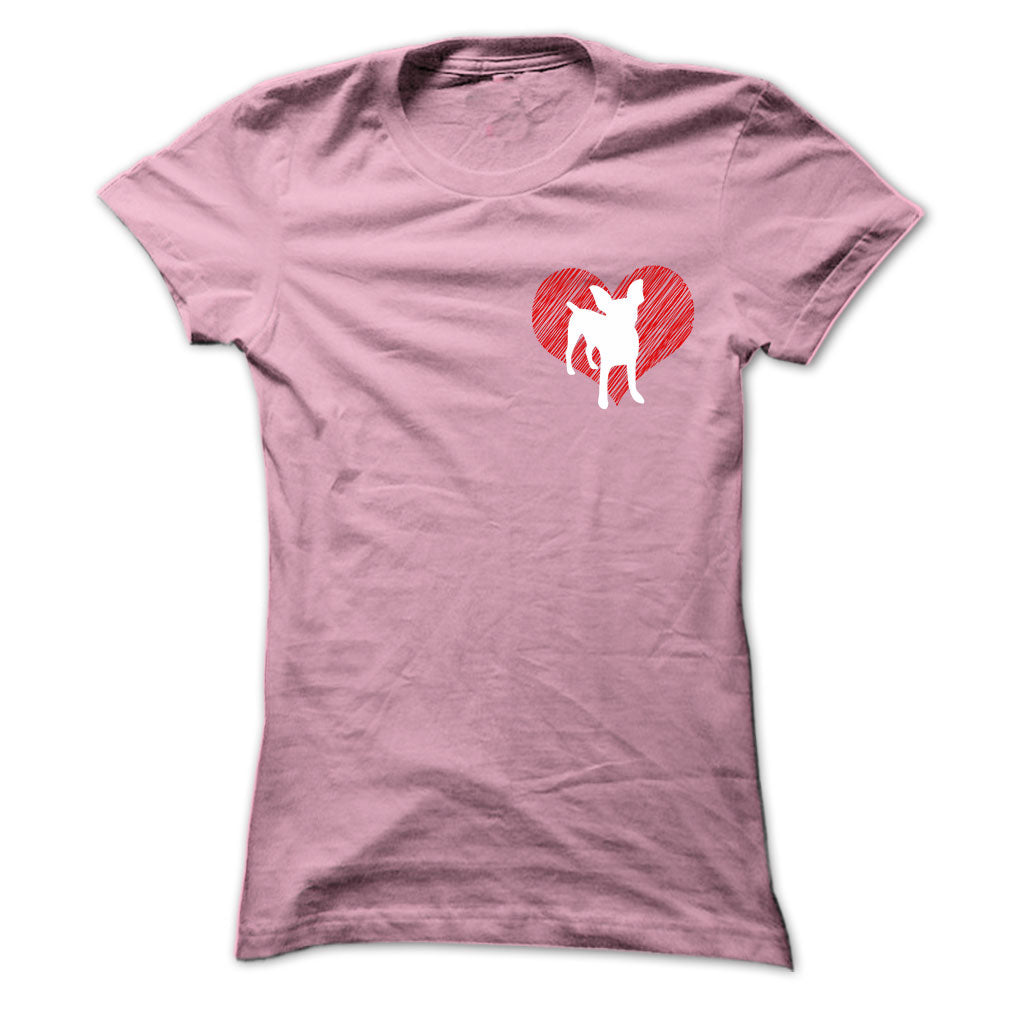 I Love Chihuahua 2 Red Heart