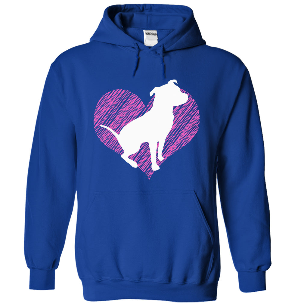 I LOVE PITBULL 2 TSHIRT