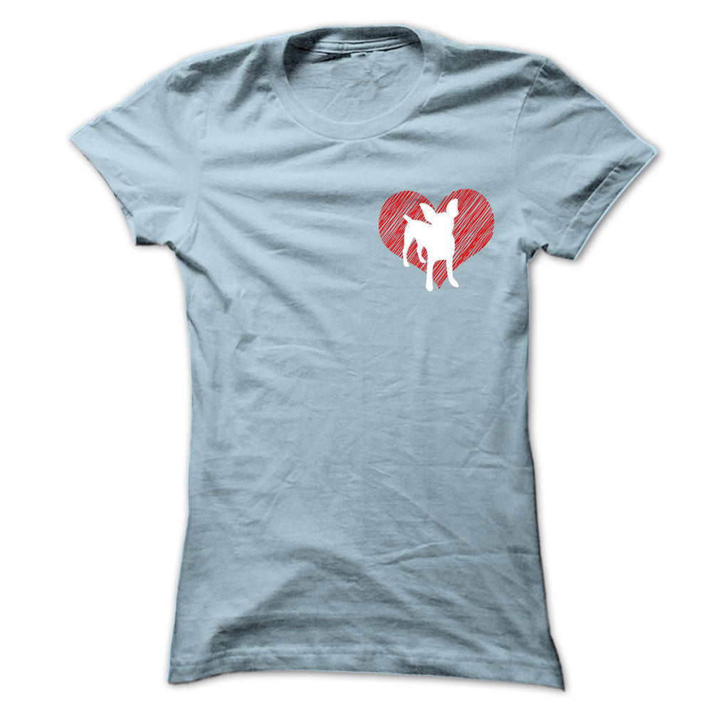 I Love Chihuahua 2 Red Heart