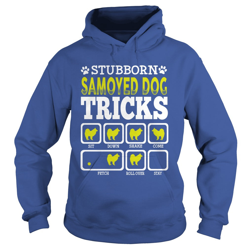 TUBBORN SAMOYED DOG TRICKS