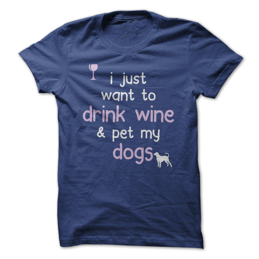 Drink wine &amp; pet dogs