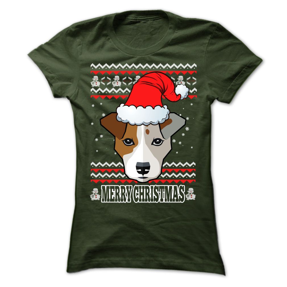 UGLY CHRISTMAS JACK RUSELL TERRIER