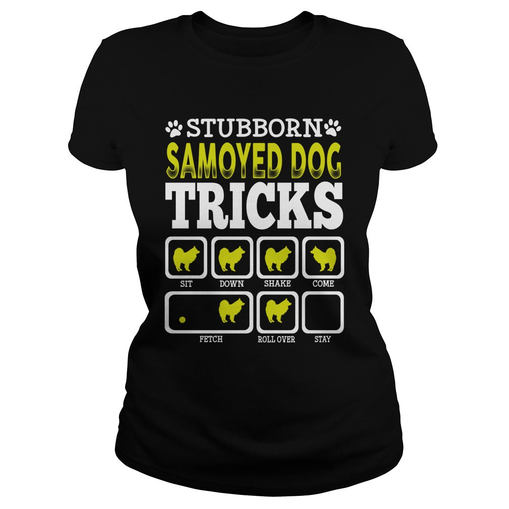 TUBBORN SAMOYED DOG TRICKS