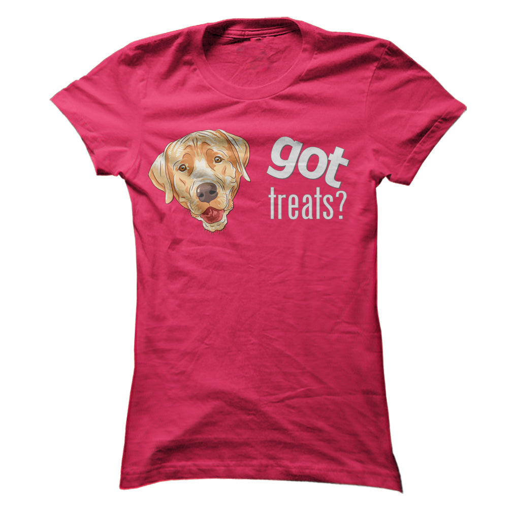 Got Treats Heads - Yellow Lab