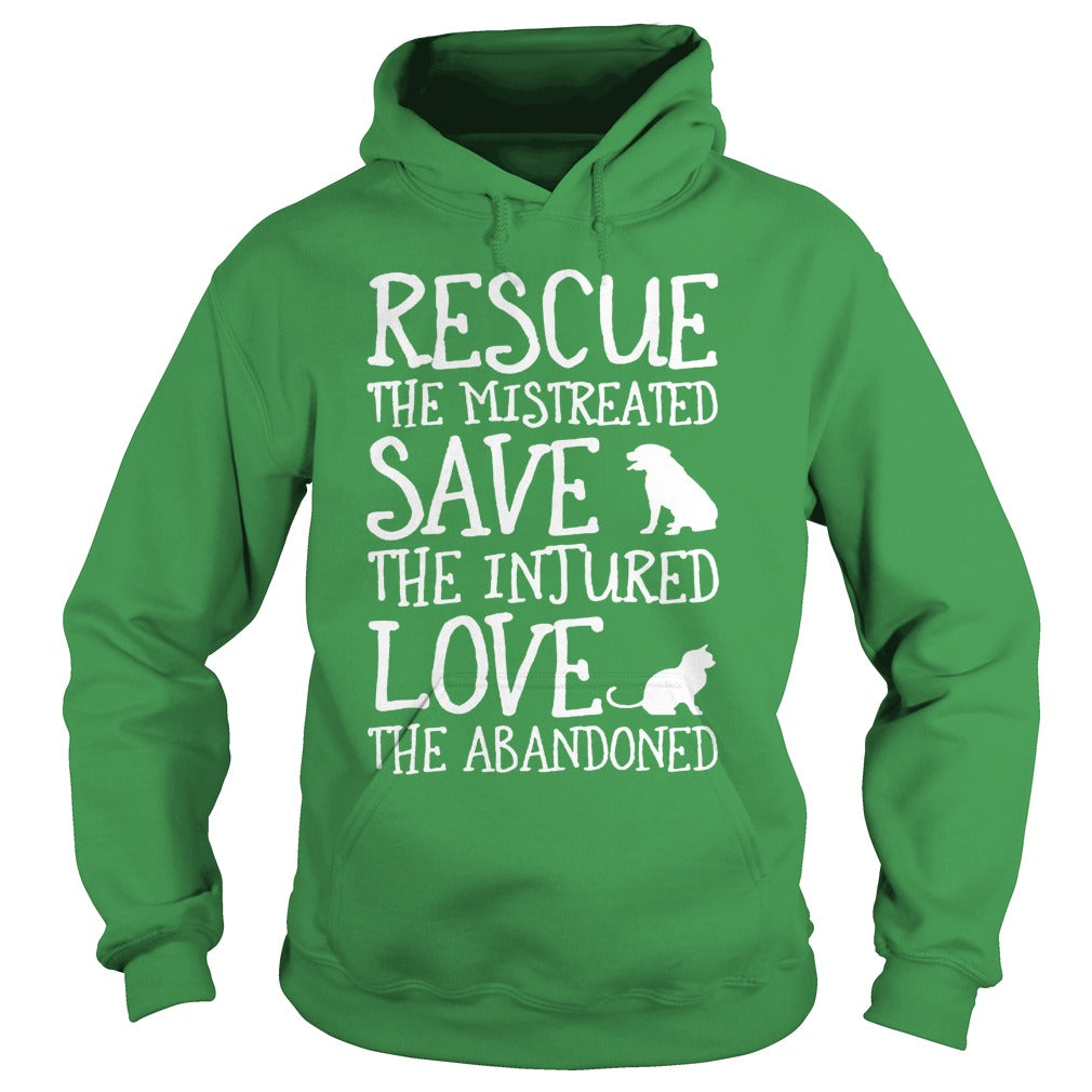 RESCUE  SAVE  LOVE