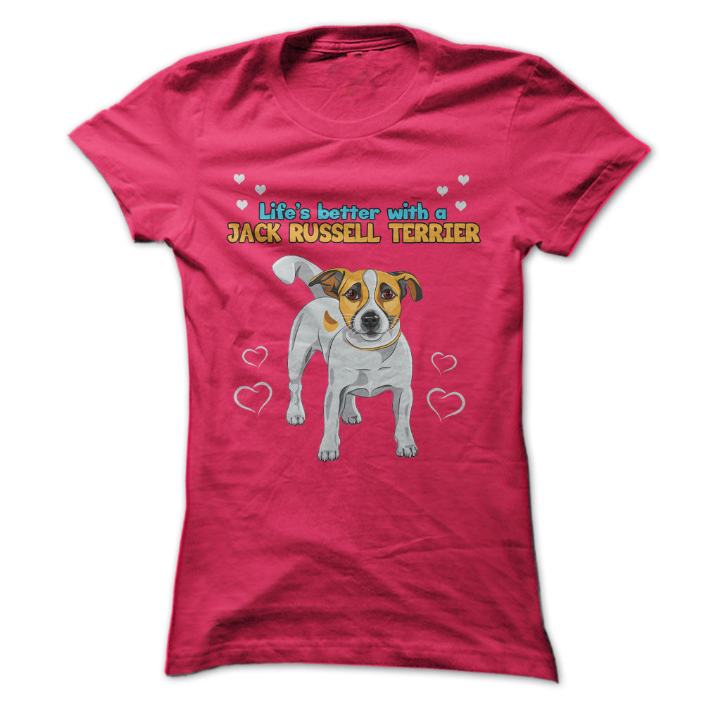 Lifes Better with A Jack Russell Terrier! Love your JRT dog?