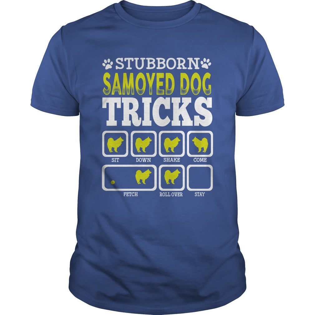 TUBBORN SAMOYED DOG TRICKS
