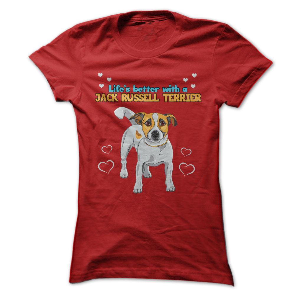 Lifes Better with A Jack Russell Terrier! Love your JRT dog?