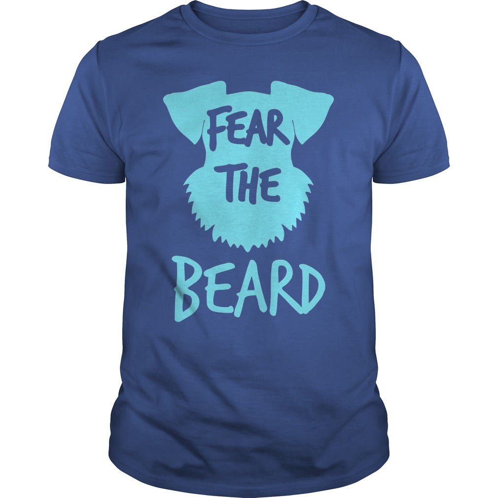 Schnauzer fear the beard funny T shirt