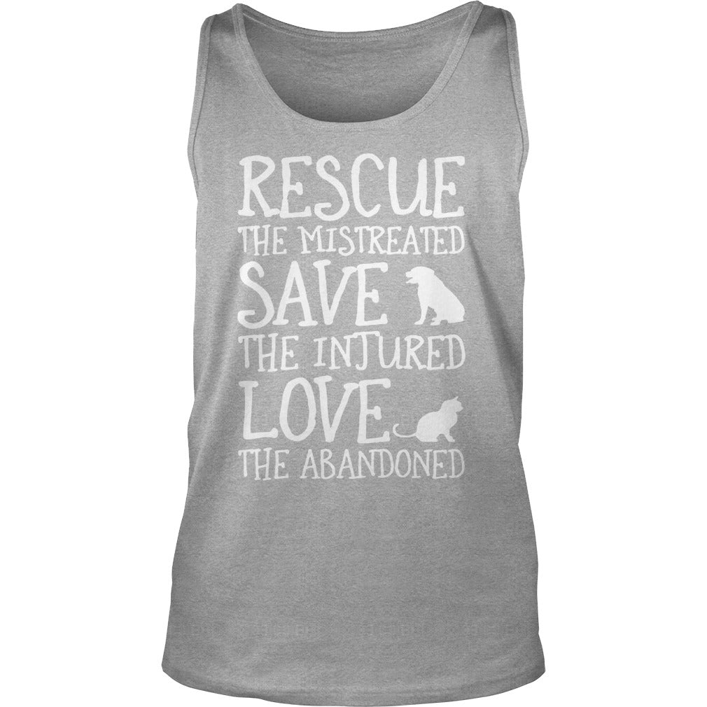RESCUE  SAVE  LOVE