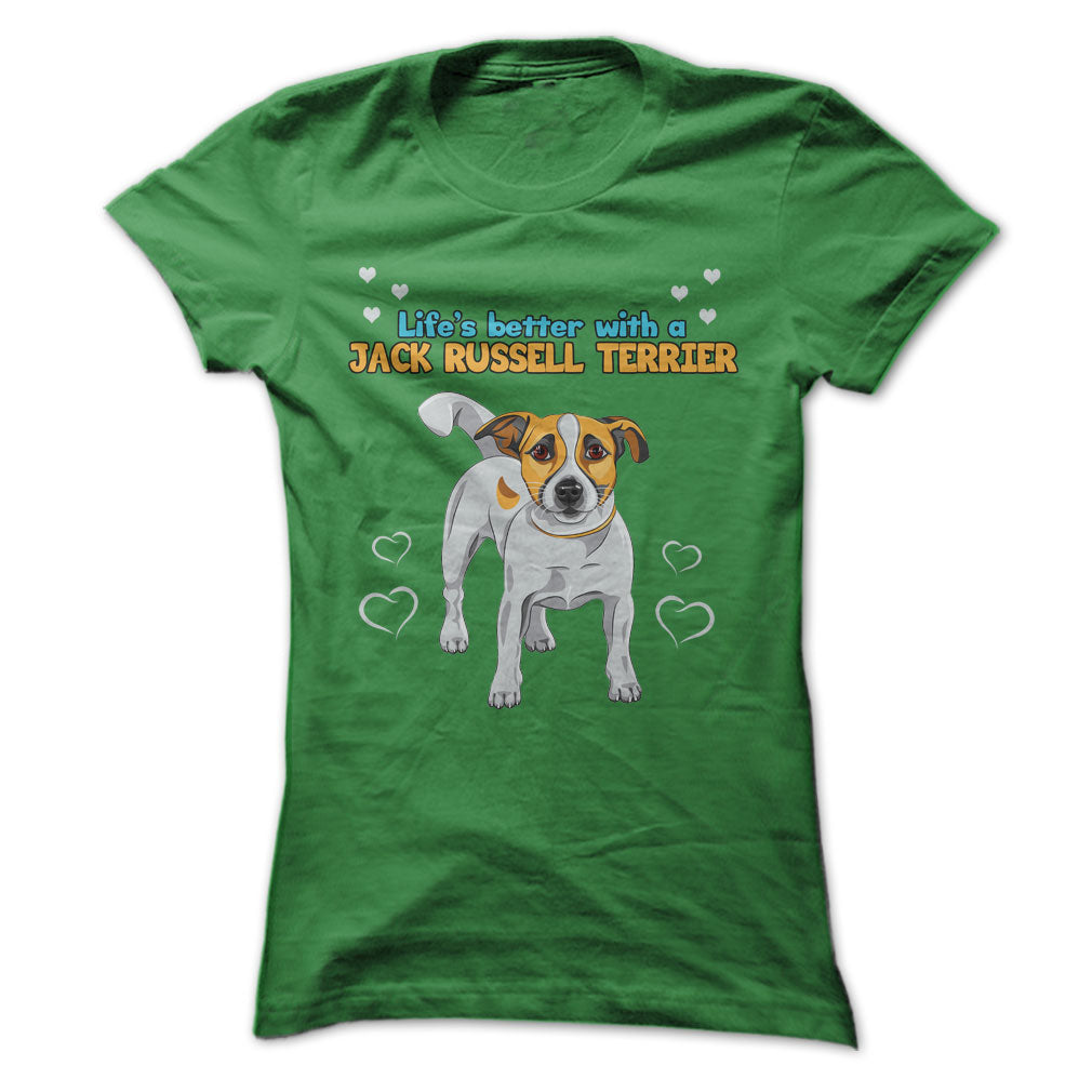 Lifes Better with A Jack Russell Terrier! Love your JRT dog?