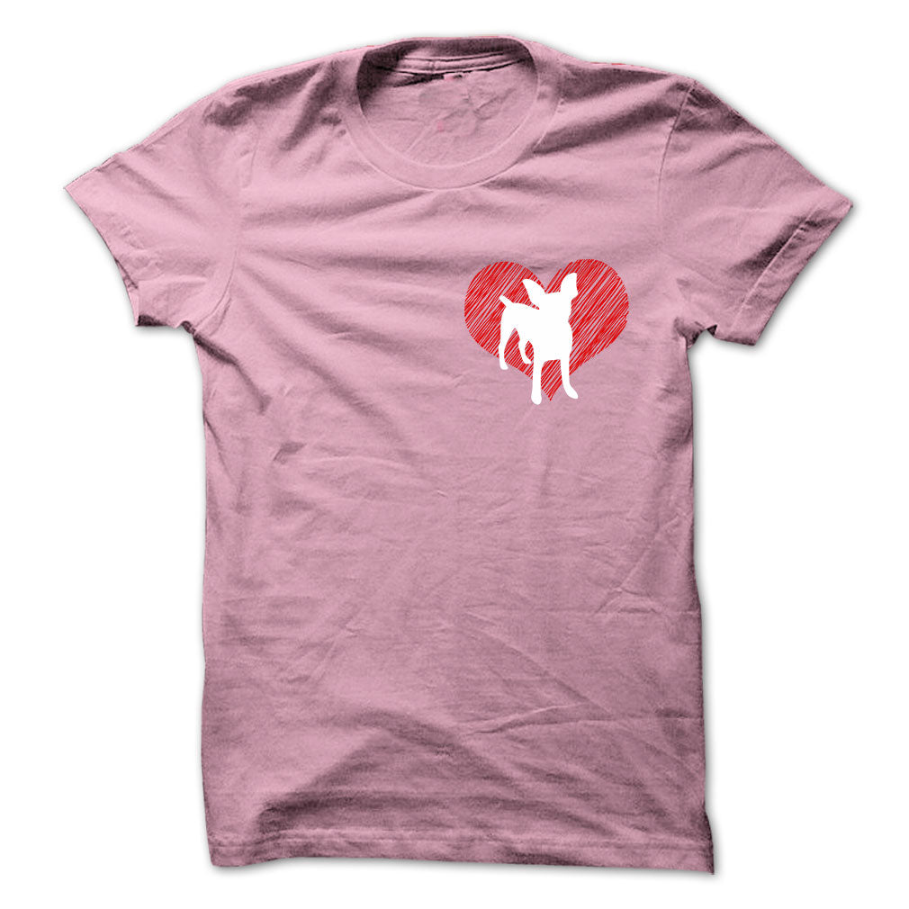 I Love Chihuahua 2 Red Heart