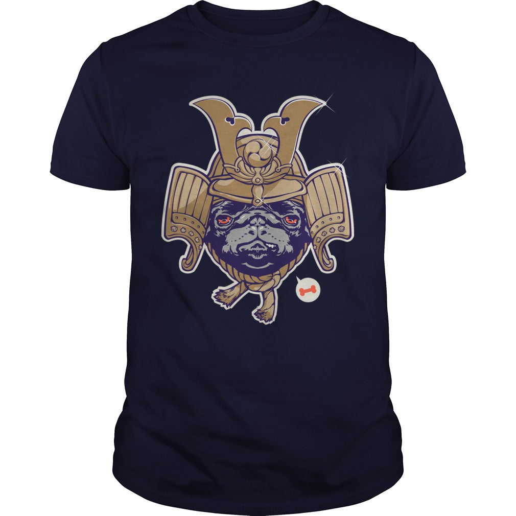 Samurai Pug Dog Hoodie Papa Mama Men Women Dogs Lovers Sunfrog Hoodie