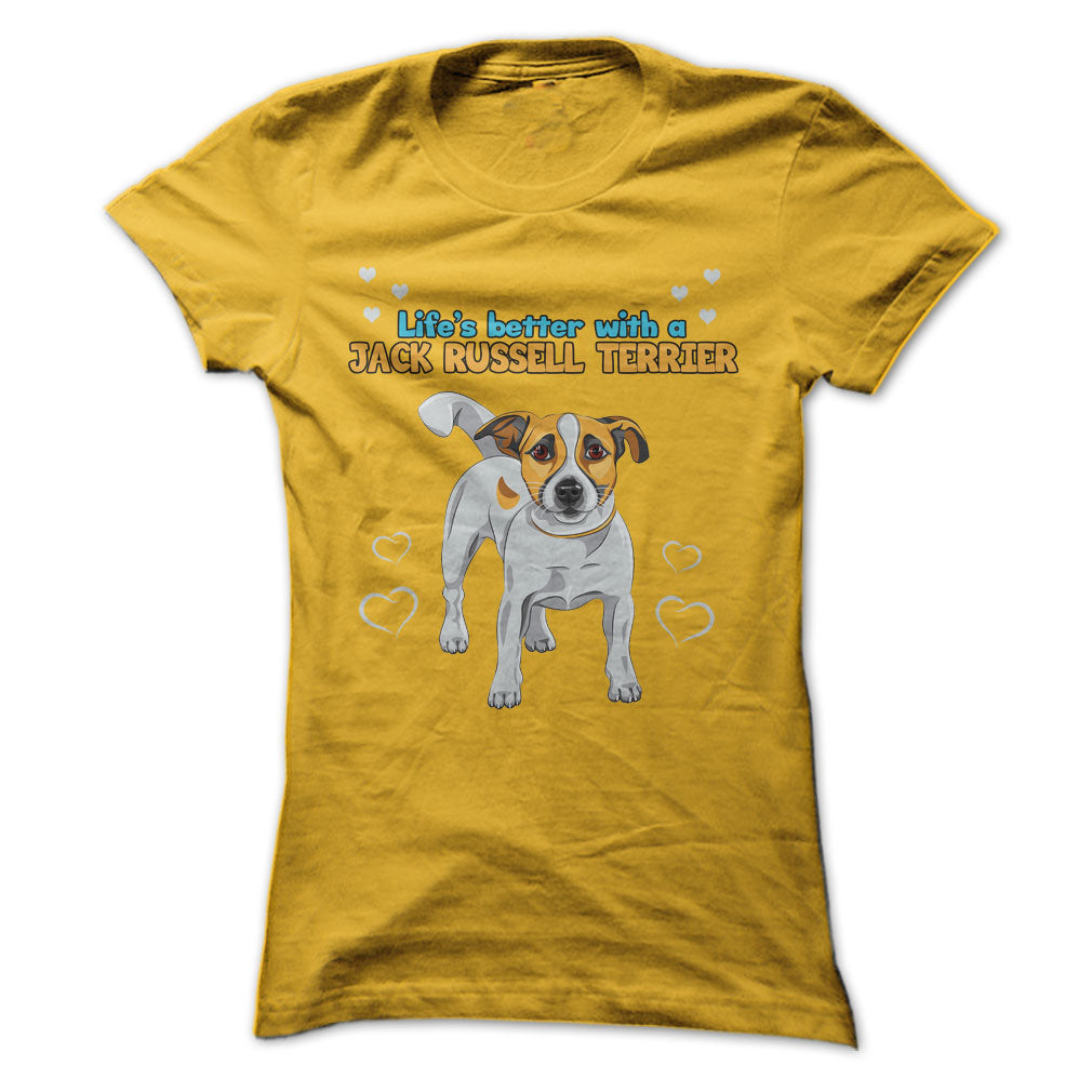 Lifes Better with A Jack Russell Terrier! Love your JRT dog?