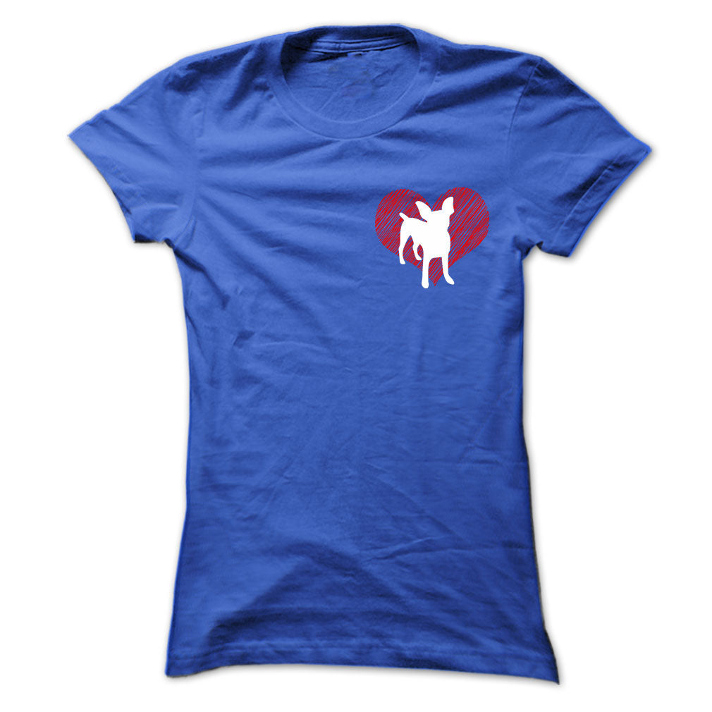 I Love Chihuahua 2 Red Heart