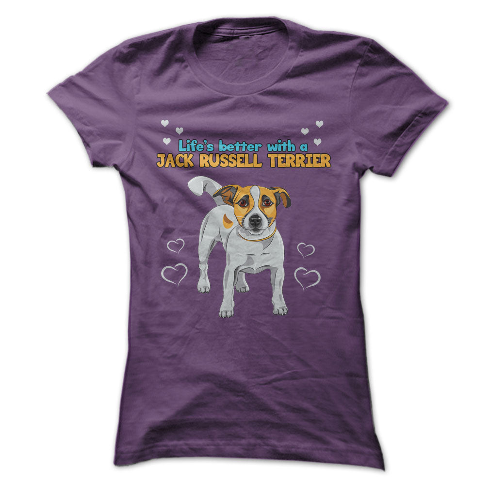 Lifes Better with A Jack Russell Terrier! Love your JRT dog?