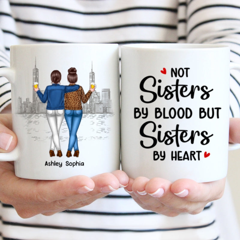 Besties Gift For Best Friends Personalized Mug - Women Khoác Vai Chéo Chân (Full) Ngo Thai Ngoc Trinh