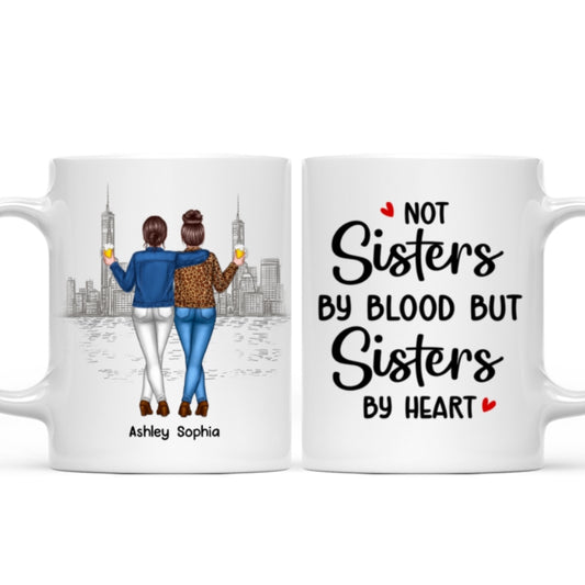 Besties Gift For Best Friends Personalized Mug - Women Khoác Vai Chéo Chân (Full) Ngo Thai Ngoc Trinh