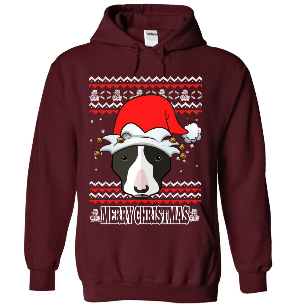 UGLY CHRISTMAS BULL TERRIER