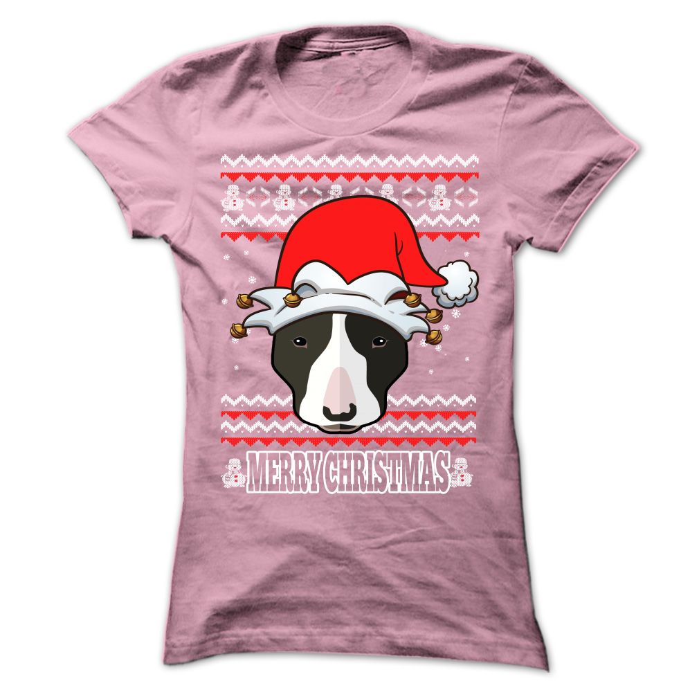 UGLY CHRISTMAS BULL TERRIER