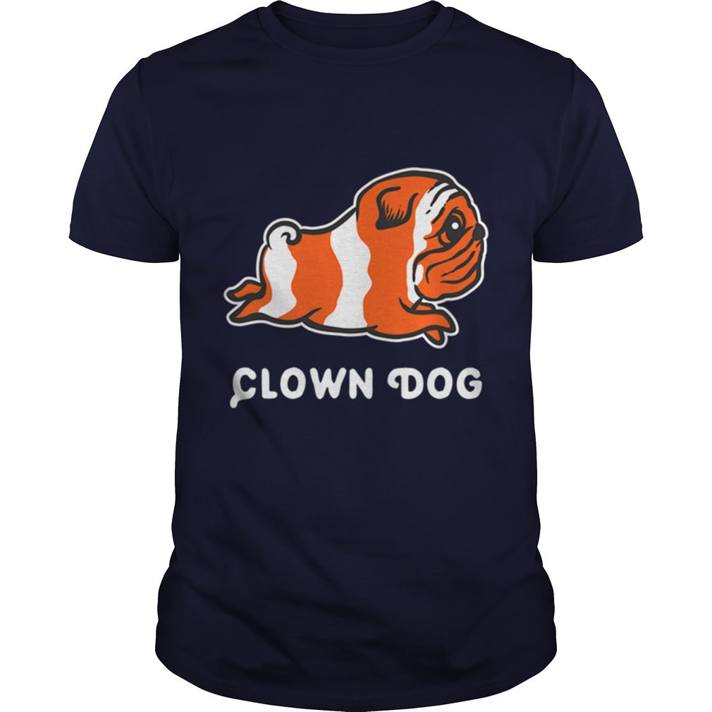 Pug Clown Dog Papa Mama Men Women Dogs Lovers Sunfrog Hoodie