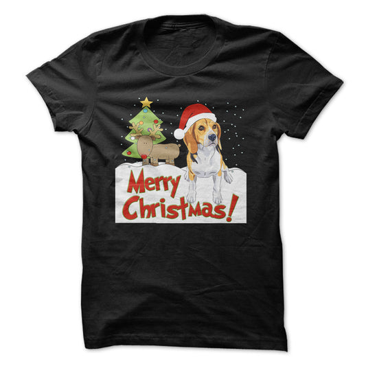 Christmas Beagle