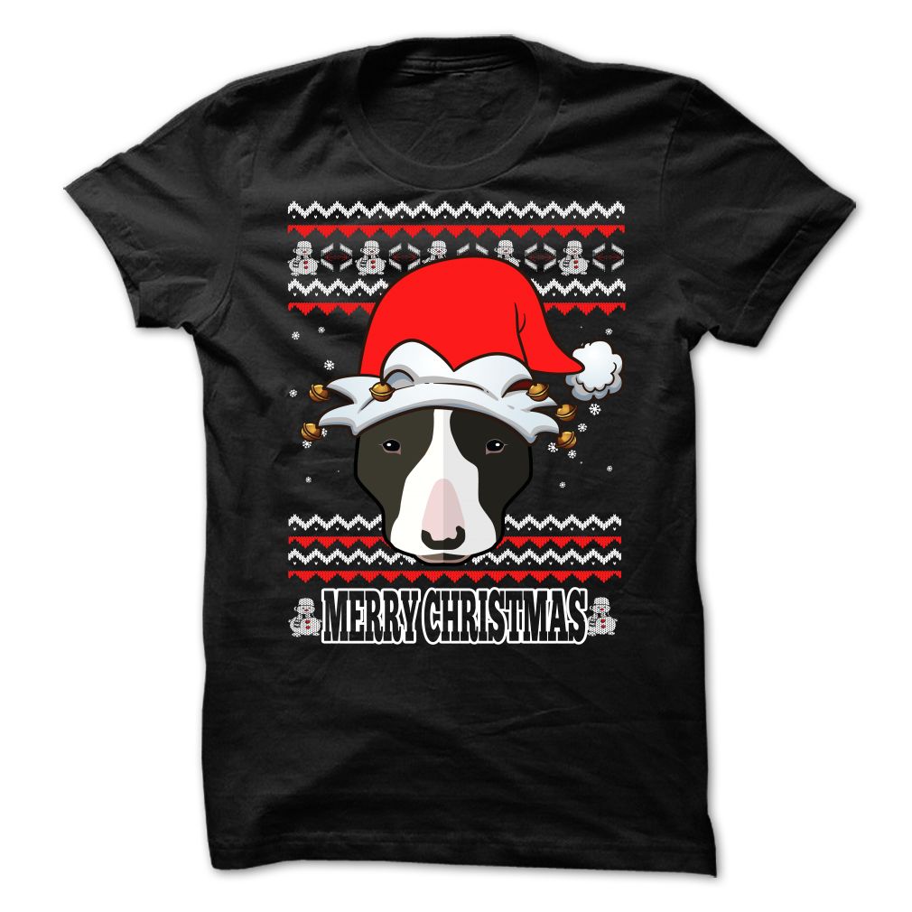 UGLY CHRISTMAS BULL TERRIER