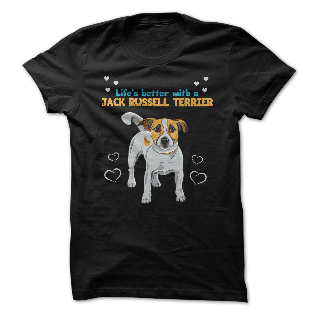 Lifes Better with A Jack Russell Terrier! Love your JRT dog?
