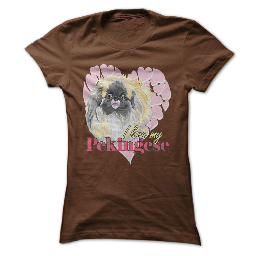 I love my Pekingese! For Pekingese dog lovers!