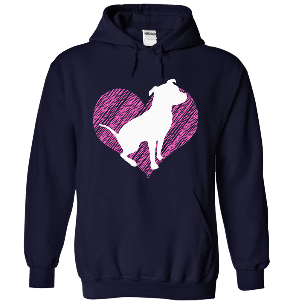 I LOVE PITBULL 2 TSHIRT