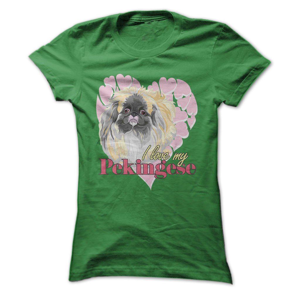 I love my Pekingese! For Pekingese dog lovers!