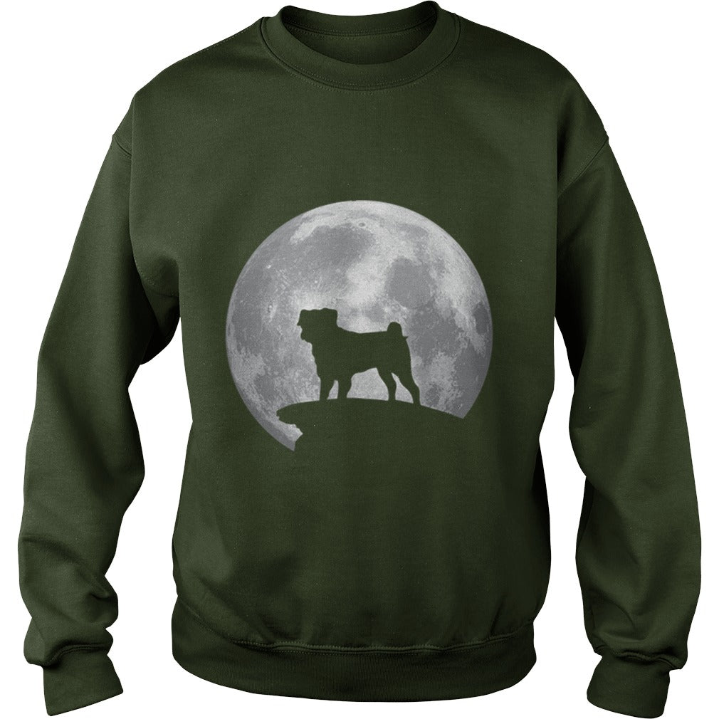 Pug dog Halloween Papa Mama Men Women Dogs Lovers Sunfrog Hoodie