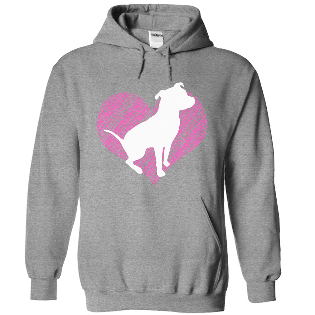 I LOVE PITBULL 2 TSHIRT