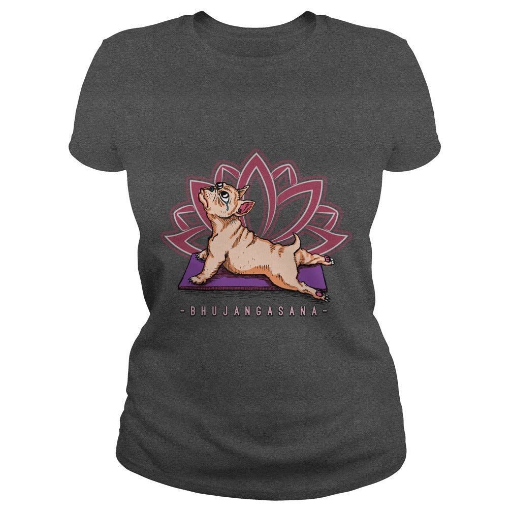 Pug Yoga Bhujangasana Pose Funny Dog Papa Mama Men Women Dogs Lovers Sunfrog Hoodie